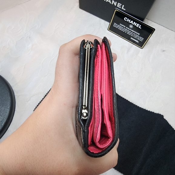 Chanel Full Inclusion Cambon Compact Bifold Wallet, EUC - Picture 13 of 16